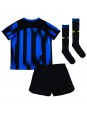 Billige Inter Milan Hjemmedraktsett Barn 2023-24 Kortermet (+ Korte bukser)